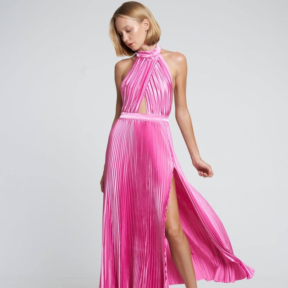L'IDEE RENAISSANCE SPLIT GOWN